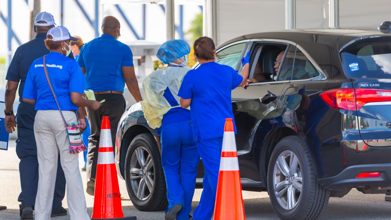 Florida Hits Record Day Of COVID-19 Cases Ahead Of The 4th Of July Weekend