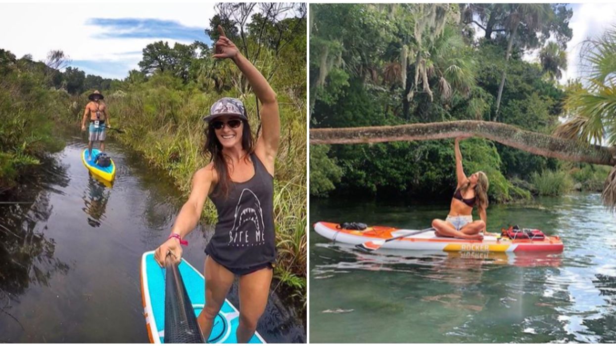 Florida Kayak Nighttime Tour Takes You Through a Jungle River Under The Stars