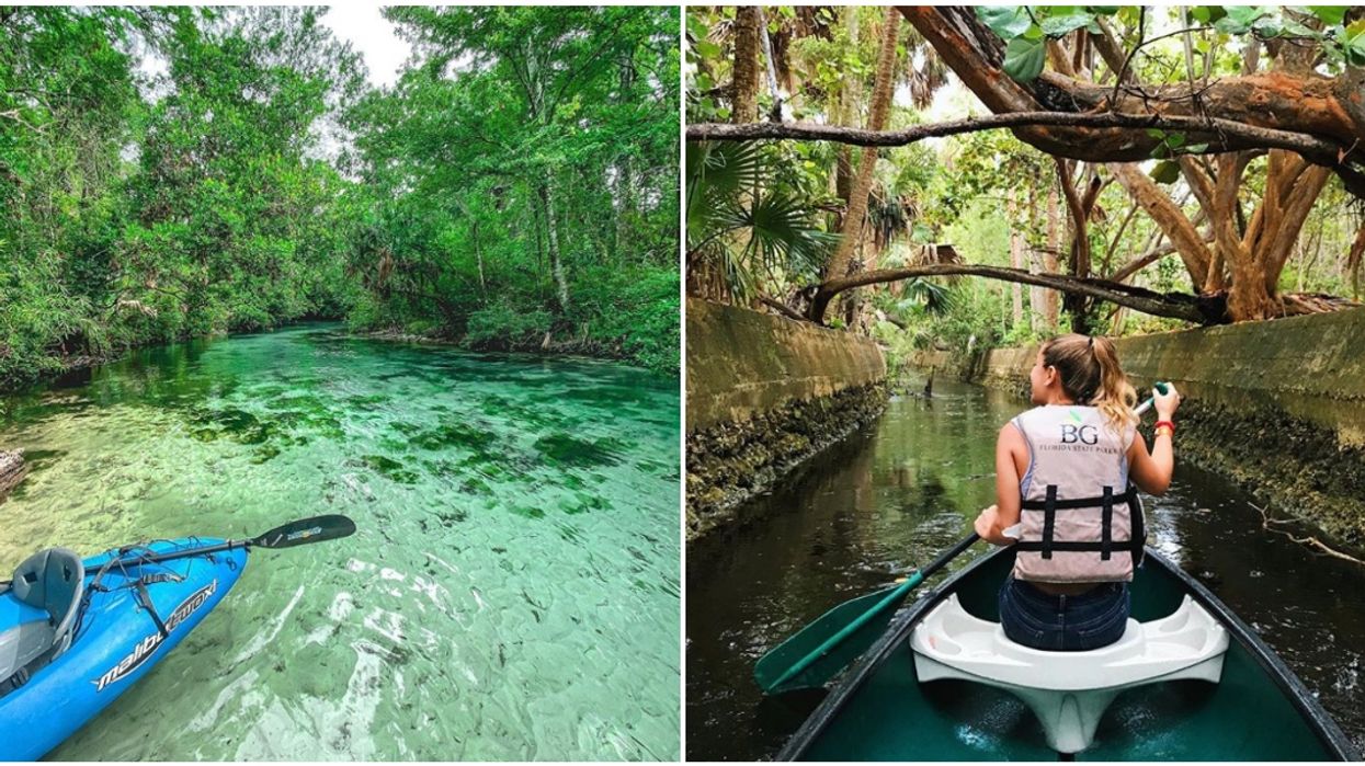 Florida Kayaking Trips To Take This Summer For When You Need A Break From The City