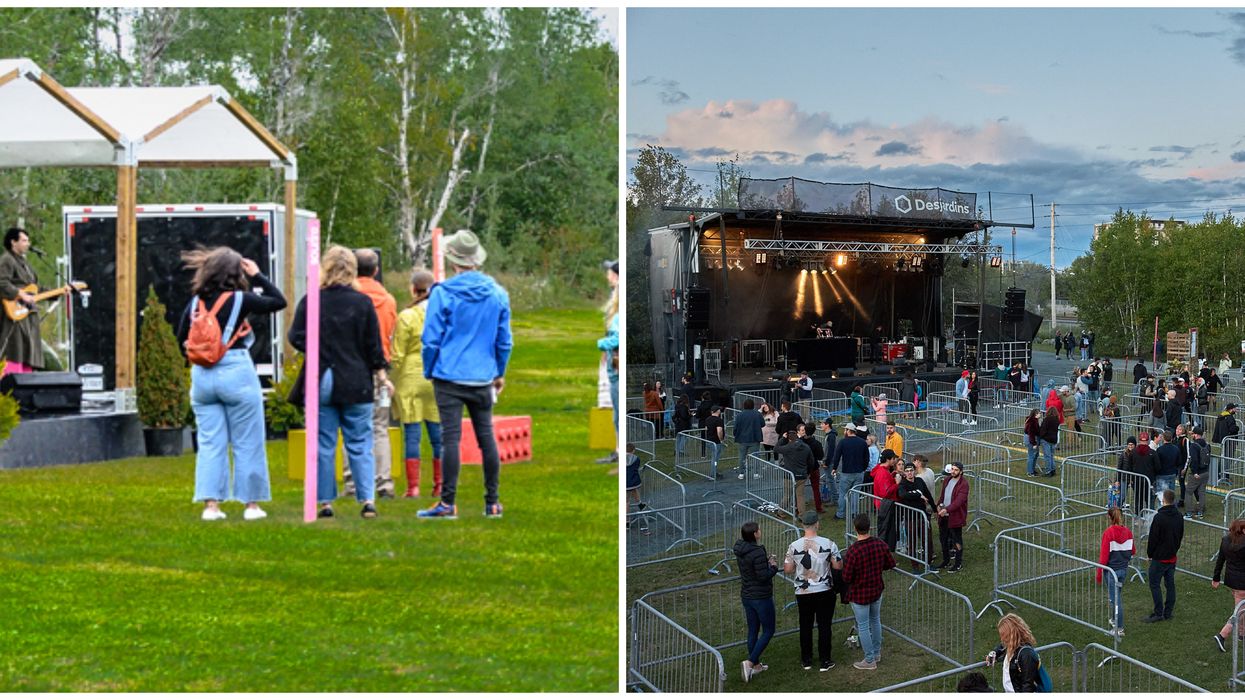 FME : Le premier festival extérieur avec enclos au Québec et voici à quoi ça ressemblait