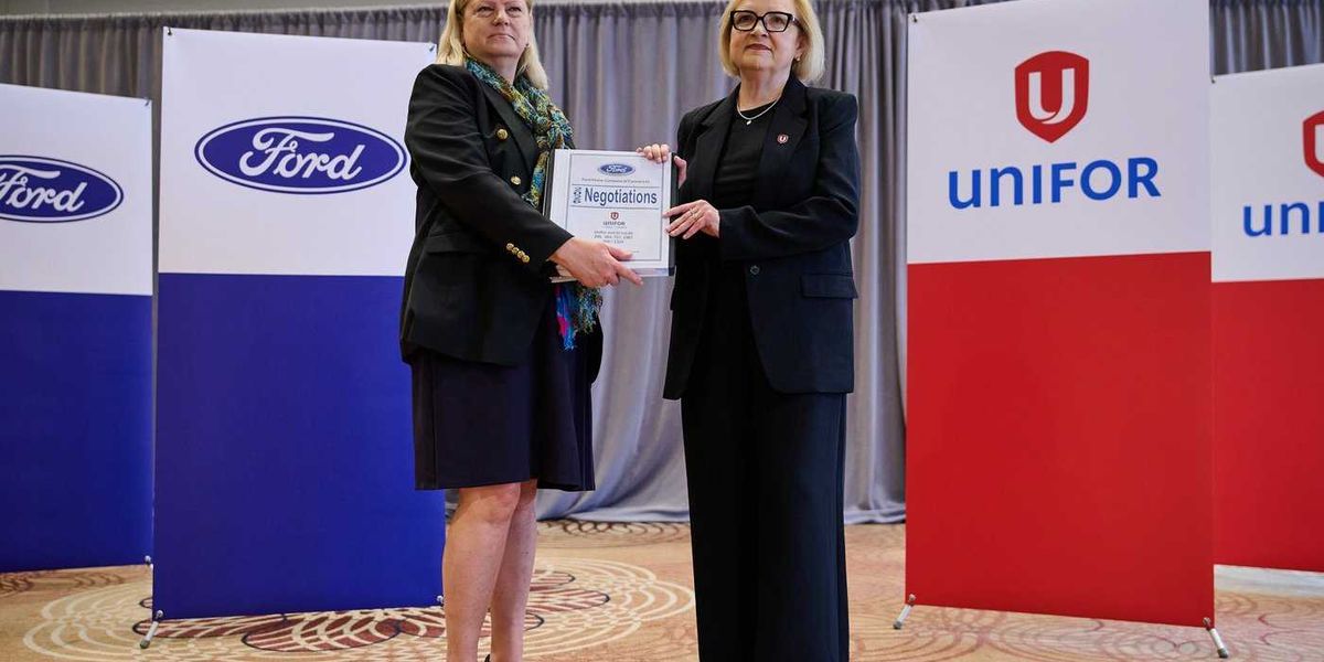 Ford and Unifor strike tentative deal for three-year labour contract Ford and Unifor strike tentative deal for three-year labour contract