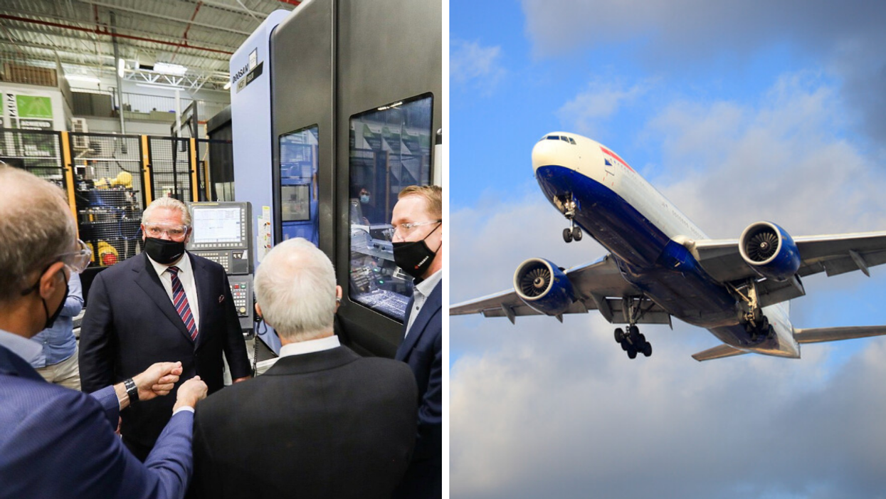 Ford Asks Feds To Ban Some International Flights After A New Variant Of COVID-19 Was Found