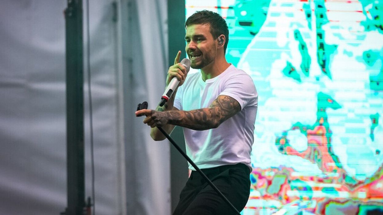 Former One Direction member Liam Payne performing.