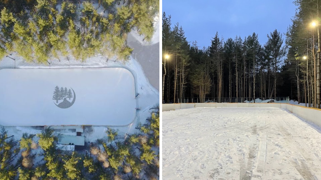 Former Ottawa Senators Player Chris Neil Opened Ottawa's Newest Skating Trail & Ice Rink