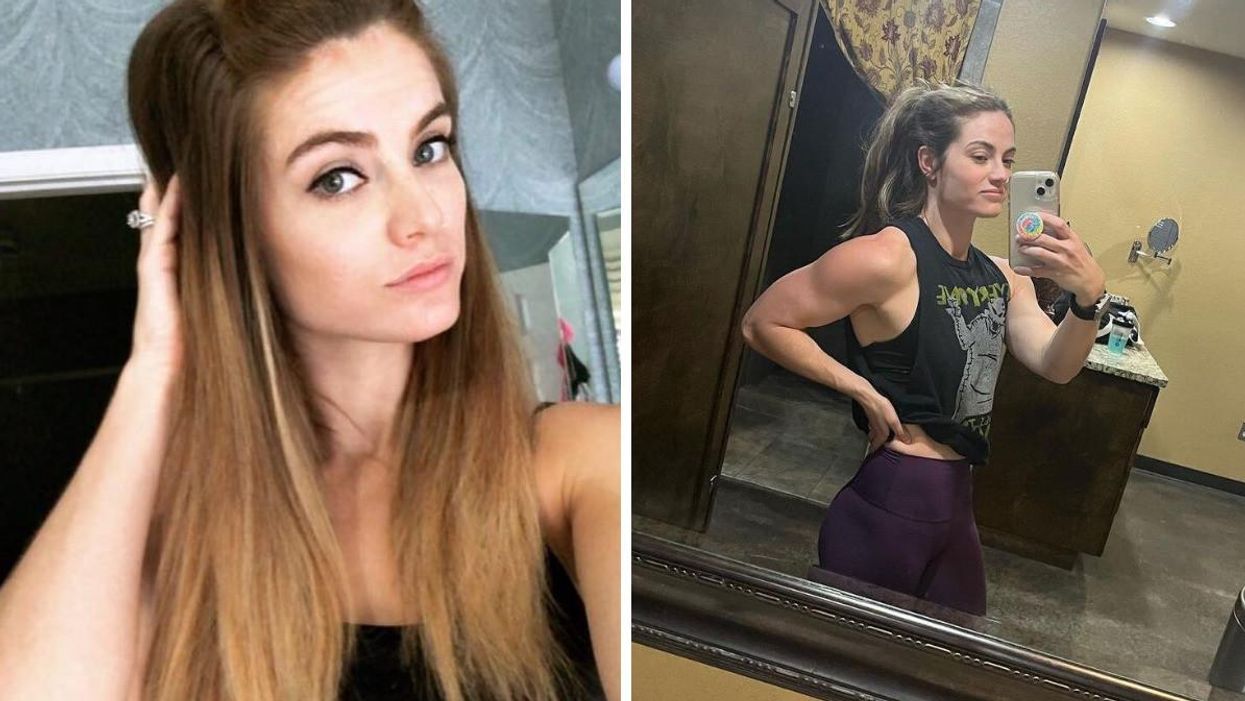 Former WWE wrestler Sara Lee.