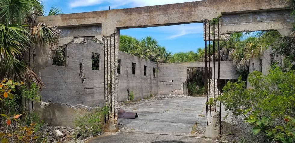 Fort Dade at Egmont Key.
