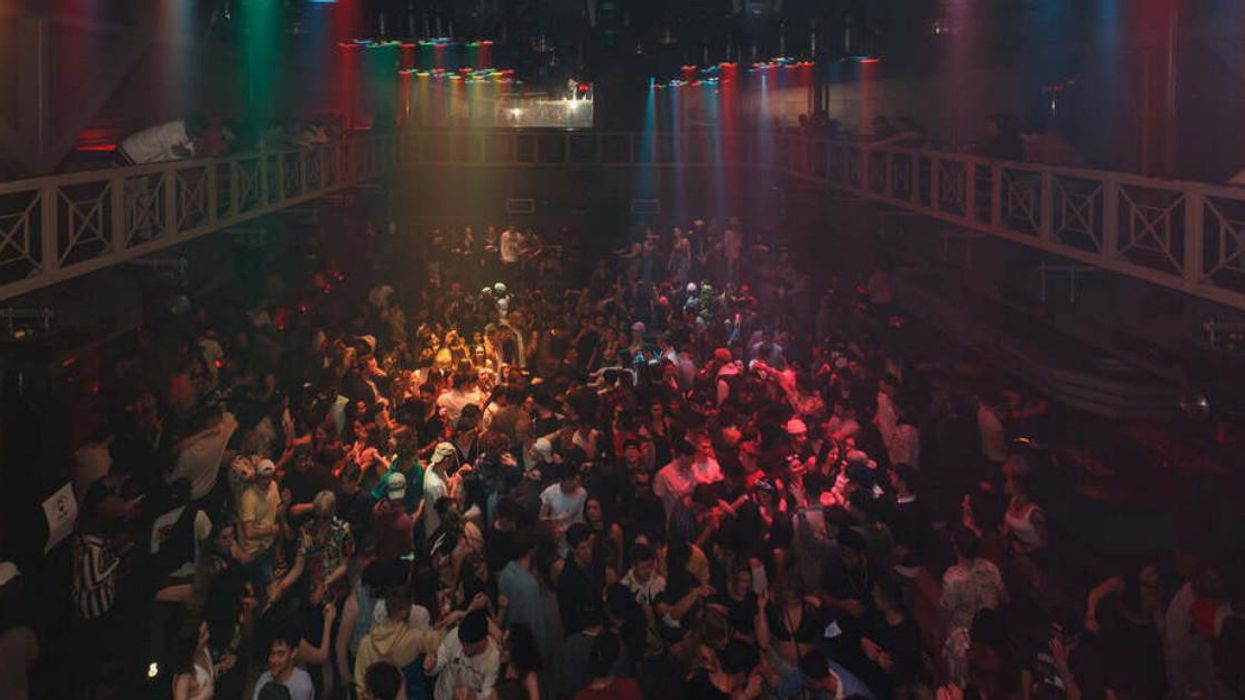 Foule au Dagobert Nightclub.