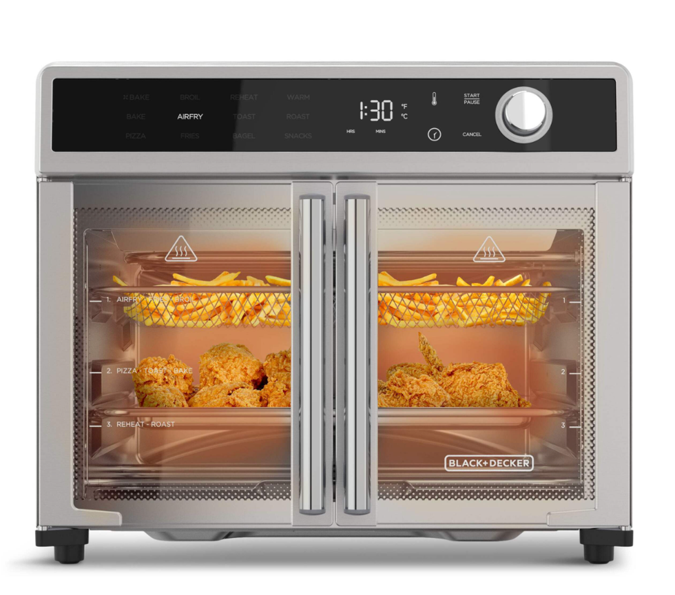 Four \u00e0 convection num\u00e9rique de comptoir 12-en-1.