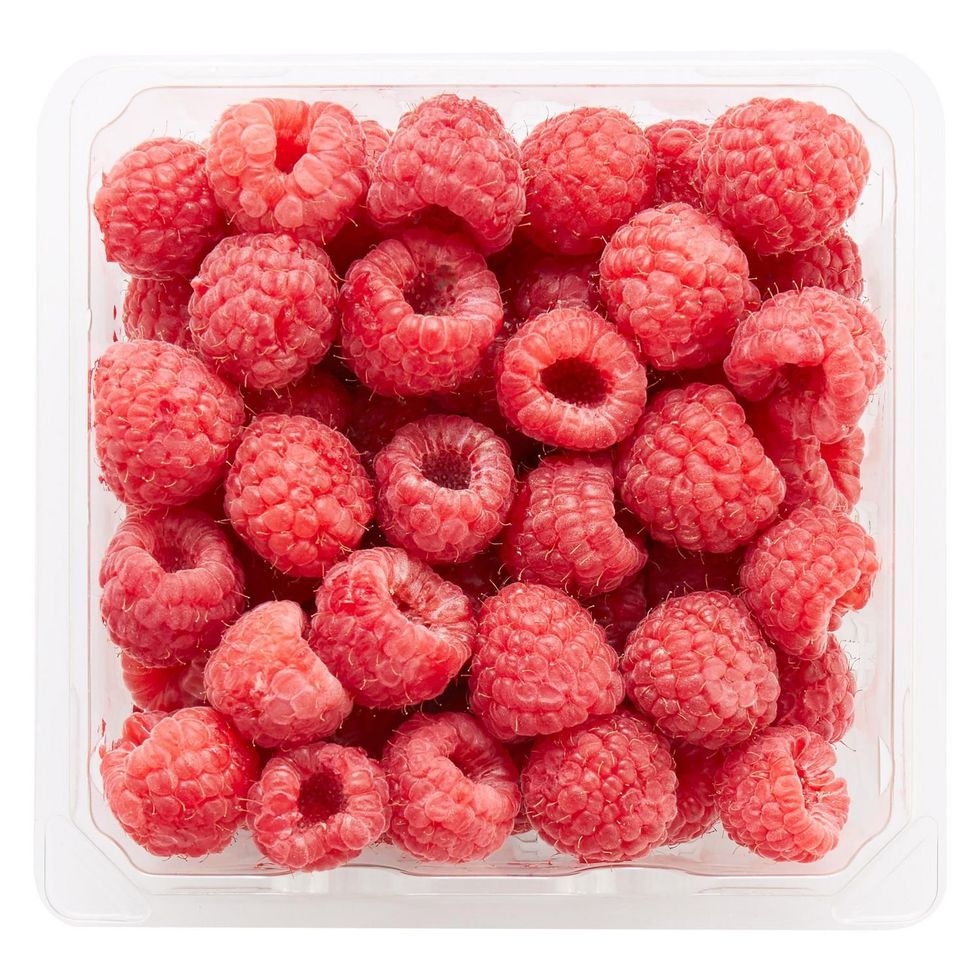 Framboises au Walmart.