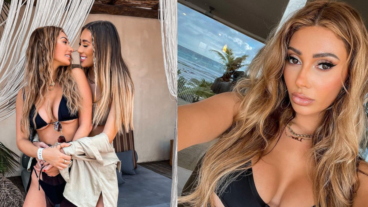 Francesca Farago en couple