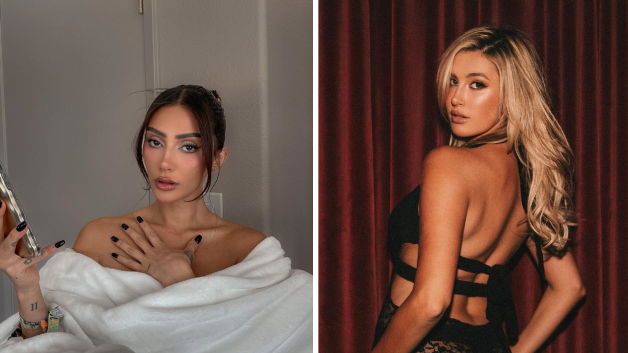 Francesca Farago. Right: Carly Sutherland Lawrence.