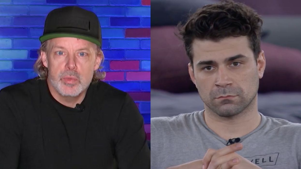 François Lambert et Kevin Lapierre à Big Brother Célébrités.