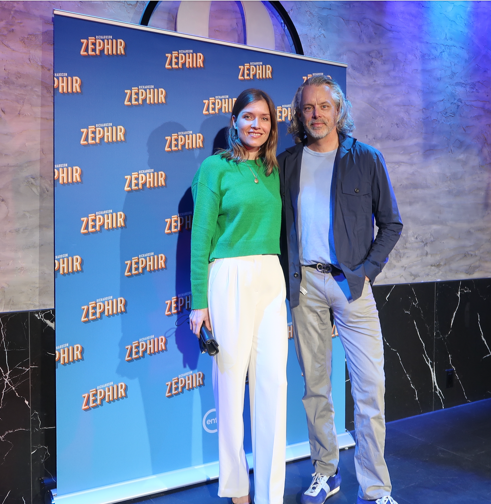 Francois Lambert et sa conjointe Marilyn Cantin