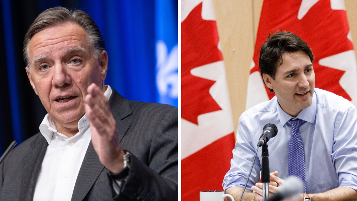 François Legault félicite Justin Trudeau pour sa victoire en 2 phrases