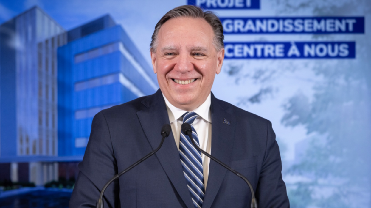 François Legault, le premier ministre du Québec.