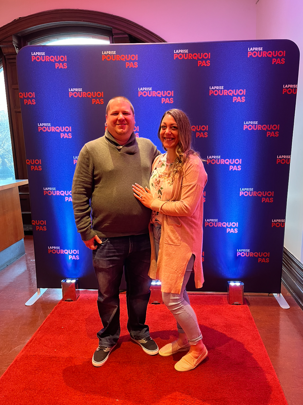 Frank Grenier et sa femme Genevi\u00e8ve Rondeau.