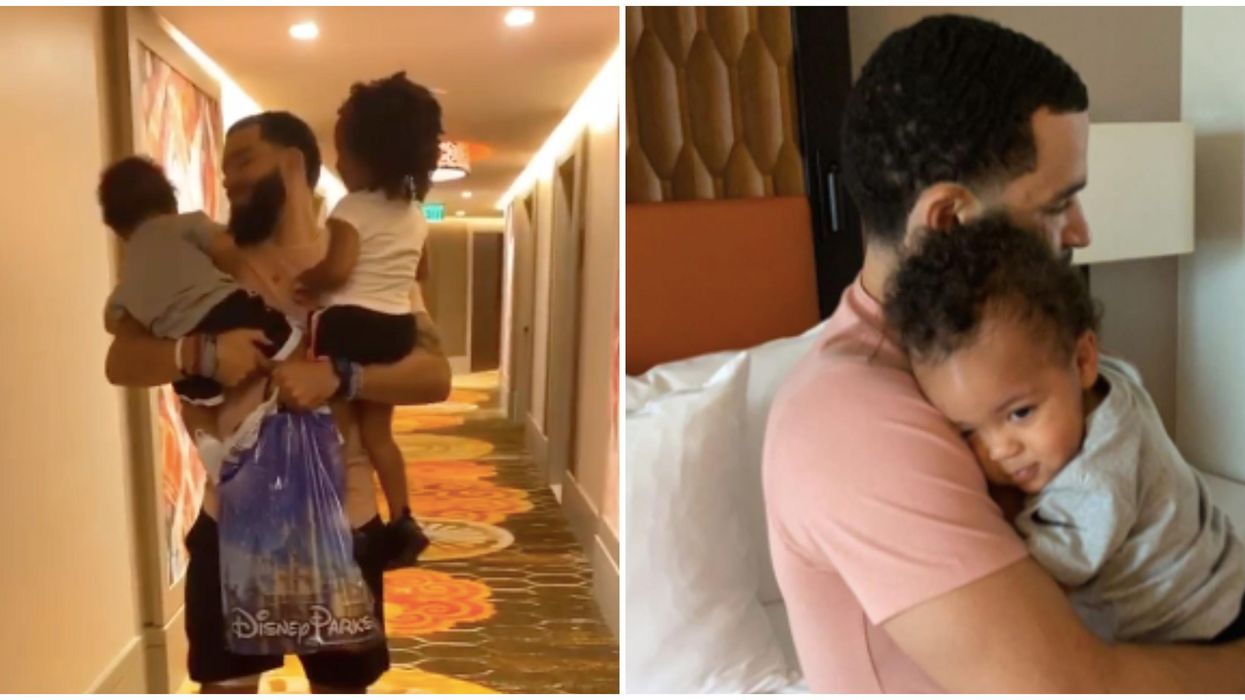 Fred VanVleet's Kids Had The Cutest Reaction To Seeing Dad For The First Time In Months