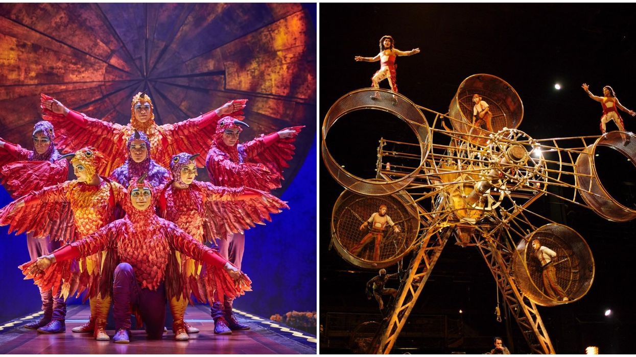 Free Cirque Du Soleil Shows This Fall Make Your Couch Feel Like It's Under The Big Top