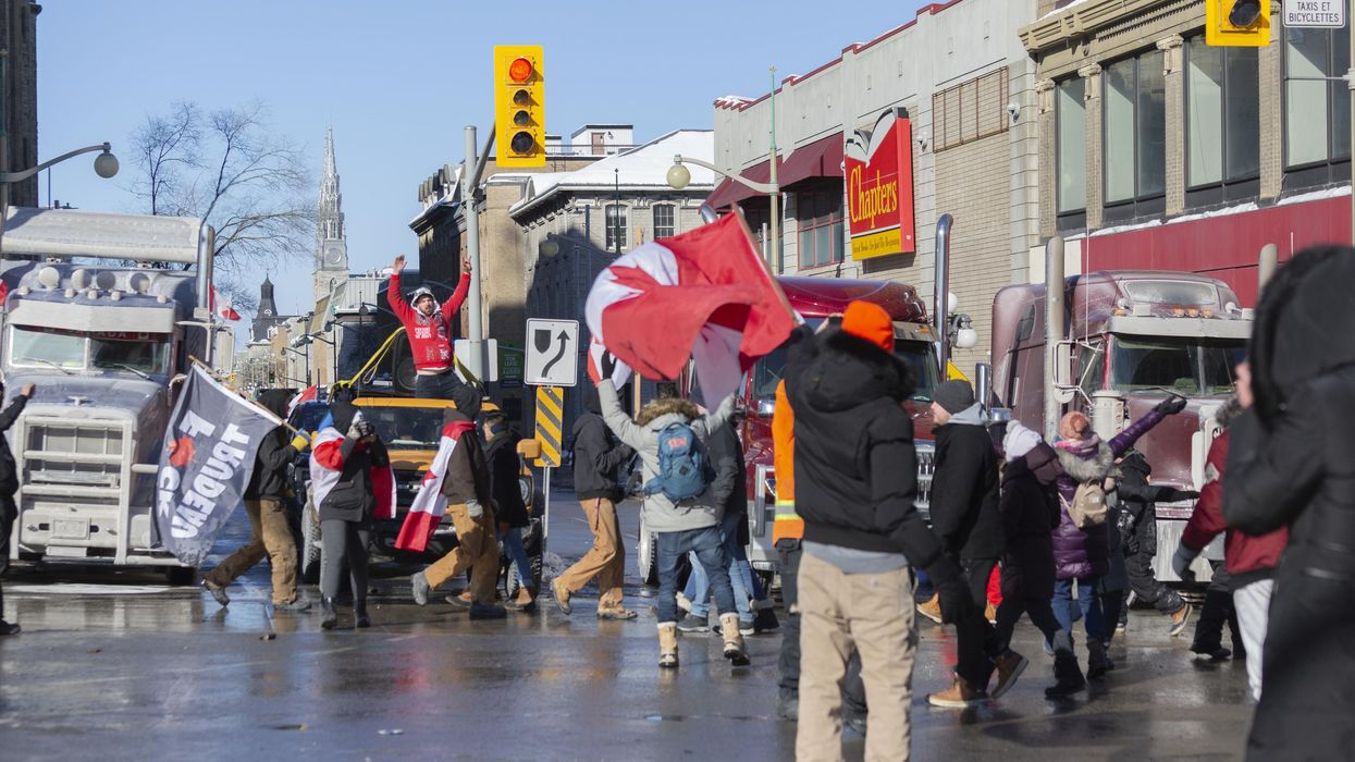 Freedom Convoys Are Happening In Other Countries & Protesters Are Waving Canadian Flags