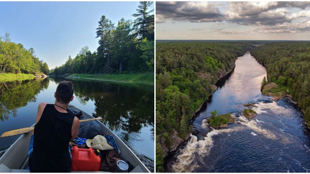 French River Provincial Park In Ontario Has A Historic Waterway To Paddle Through