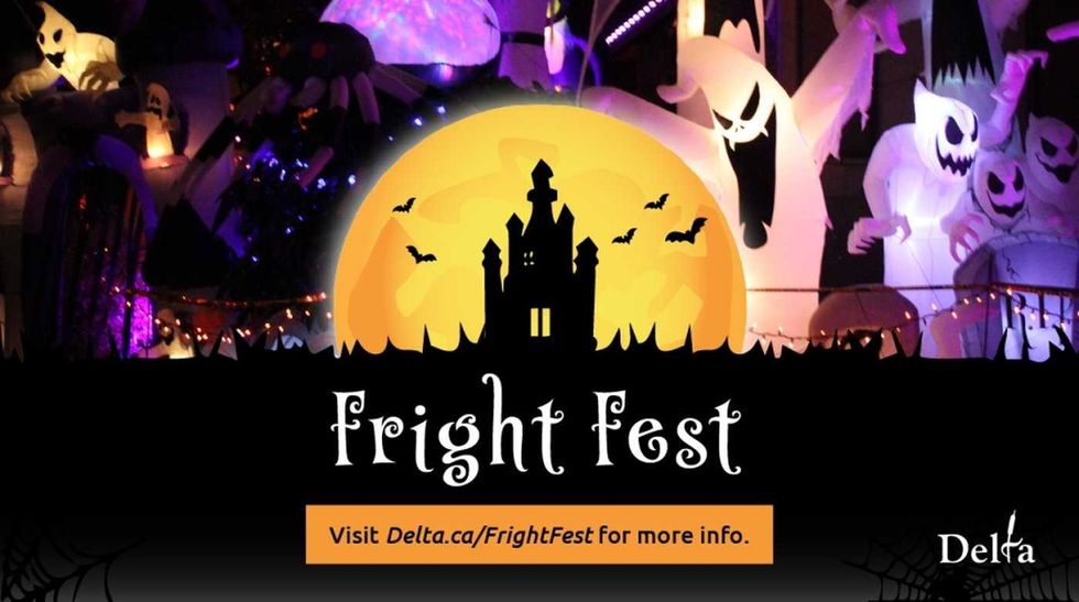 Delta Fright Fest 万圣节惊悚派对回归：10 月 27 日 South Delta 场最后一站