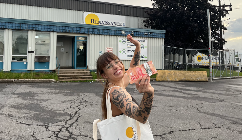 Friperie \u00e0 Montr\u00e9al.