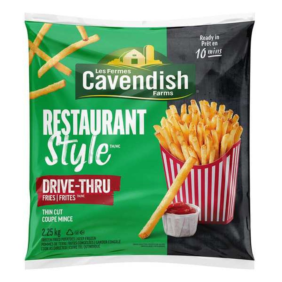 Frites Direct Style de Cavendish Style sur le site de Costco