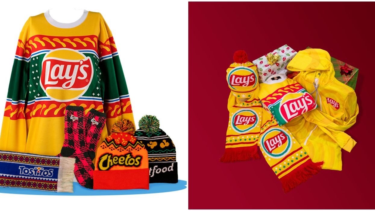 Frito-Lay Tacky Sweater Clothing Line