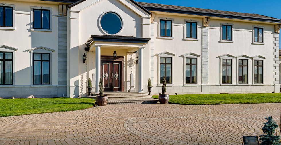 Front entrance to the home.