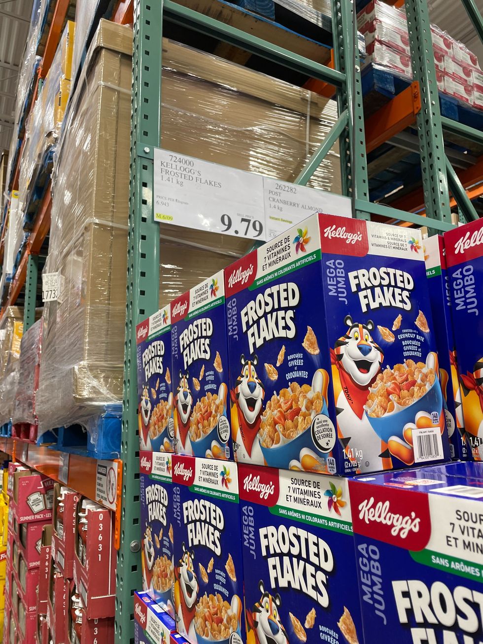 frosted flakes cereal at costco