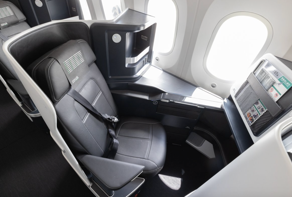 Full flat seats on Zipair.