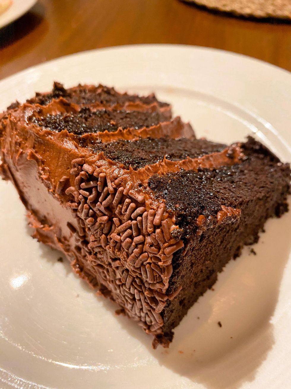 G\u00e2teau fondant au chocolat.