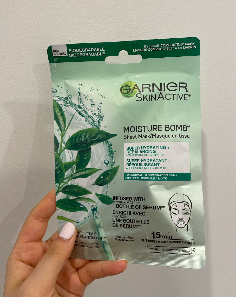 Garnier Beauty Face Mask.