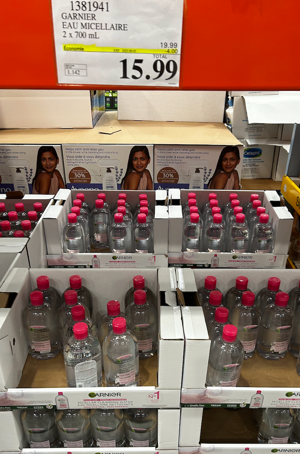 Garnier - Eau micellaire.