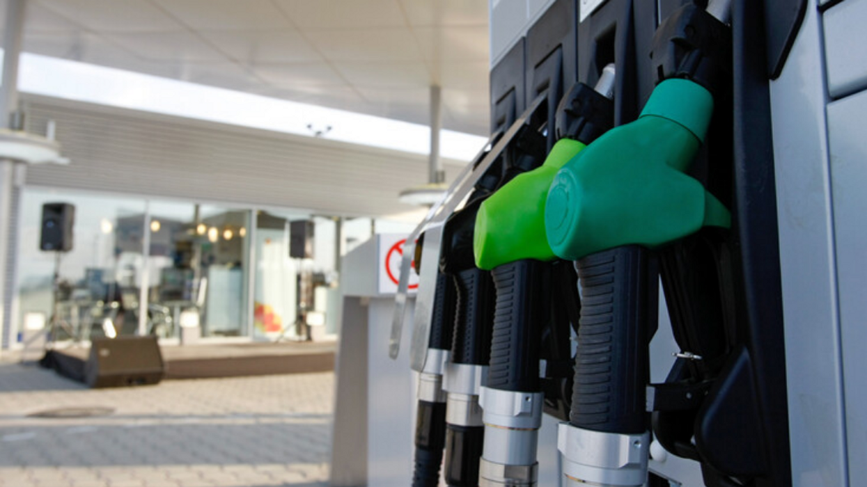 Gas station pump.