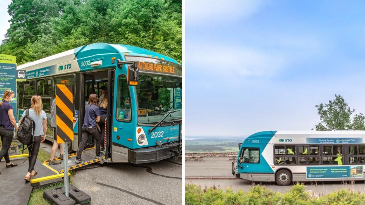 Gatineau Park shuttle.