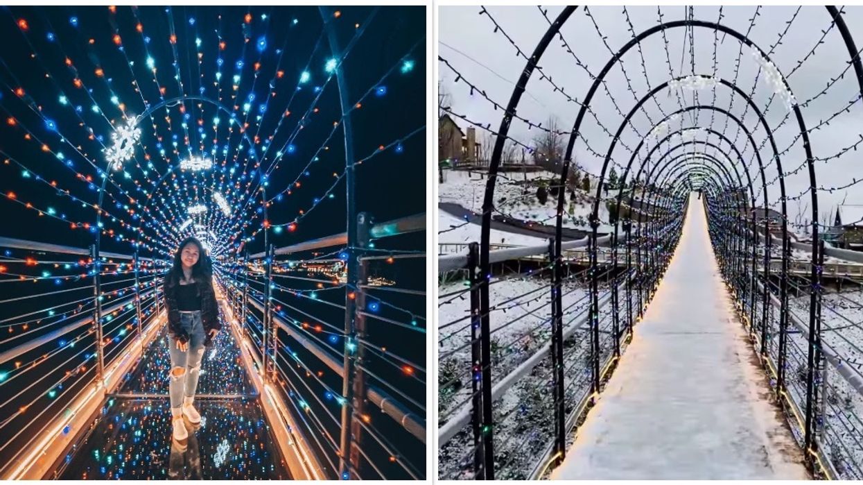 Gatlinburg Tennessee SkyBridge Snow