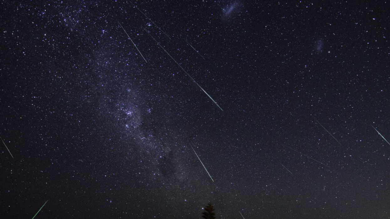 Geminids meteor shower.