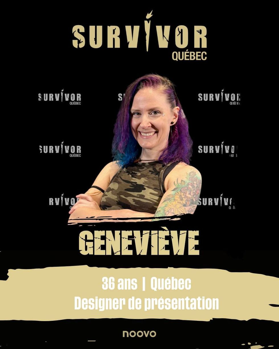 Genevi\u00e8ve de Survivor Qu\u00e9bec.