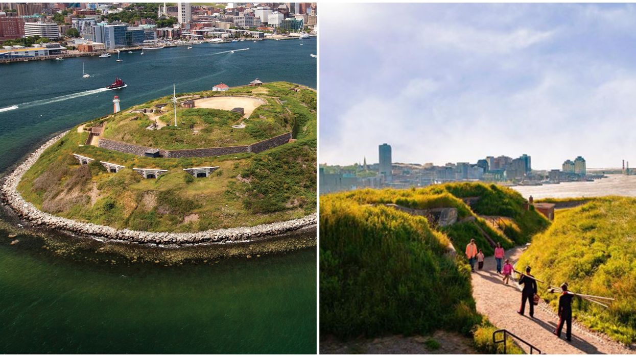 Georges Island Halifax Open To The Public Until September & You Can Explore Underground Tunnels