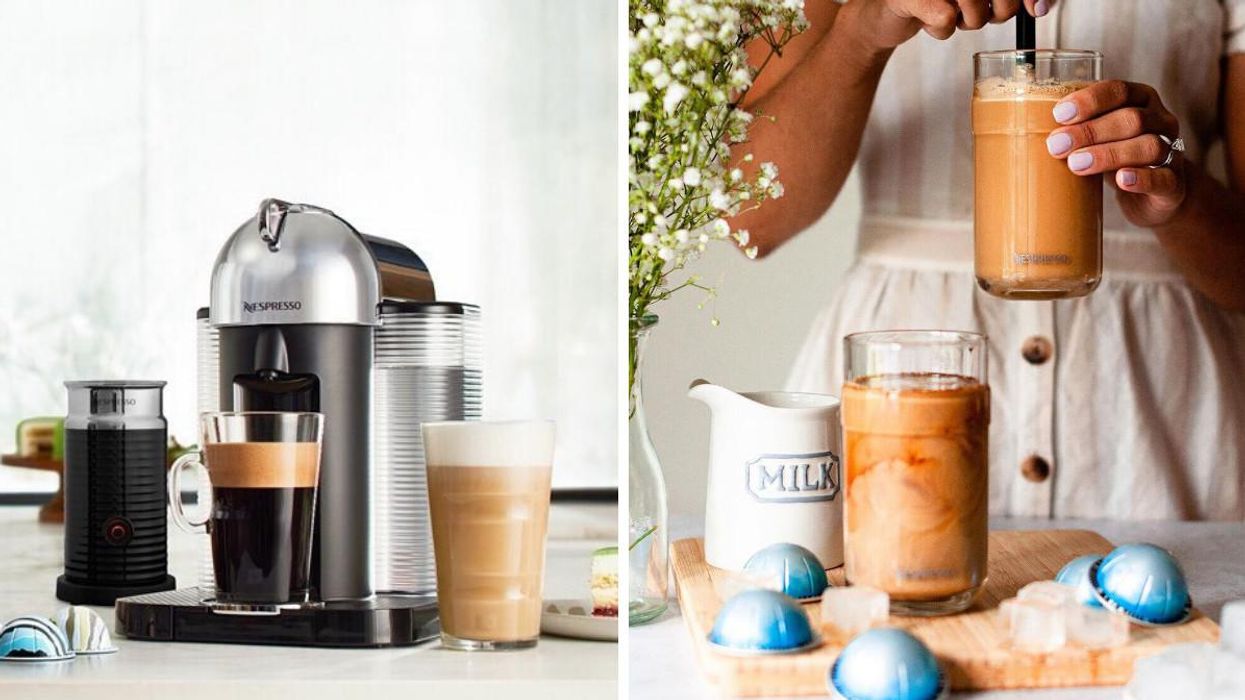 Get The Nespresso Vertuo Coffee Machine From Amazon Canada For 60% Off Right Now