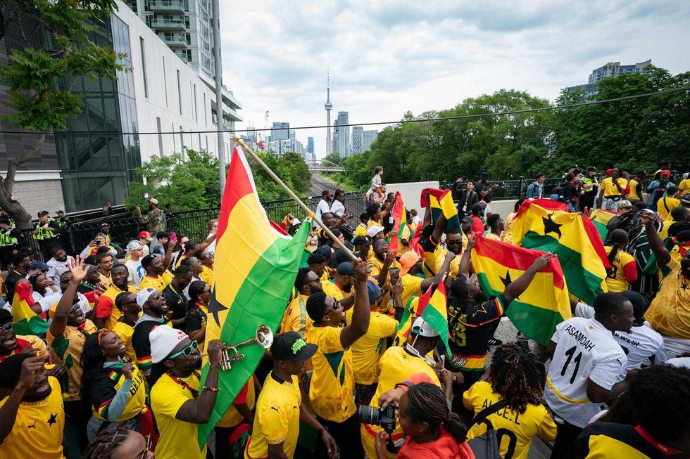 Ghana, Panama World Cup fans party in Toronto
