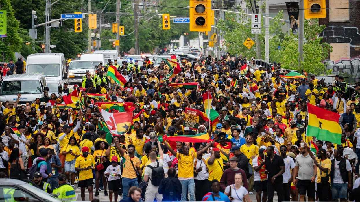 Ghana, Panama World Cup fans party in Toronto