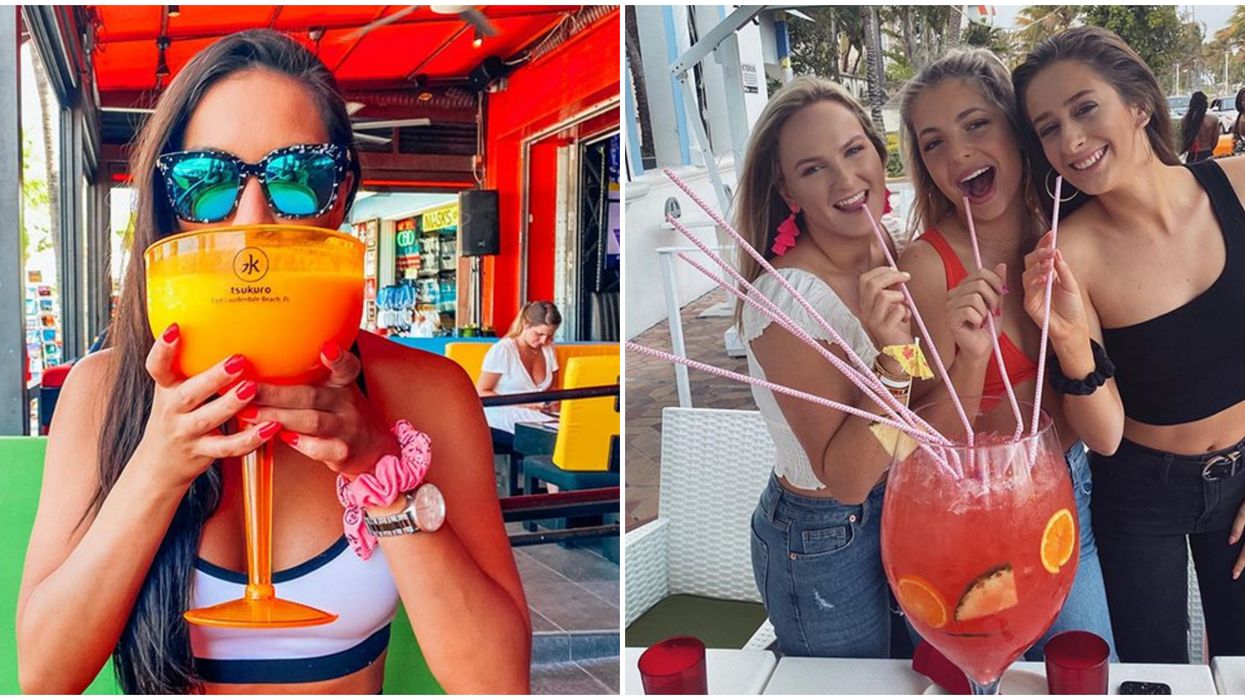 Giant Drinks In Miami To Help Kick Off Your Weekend
