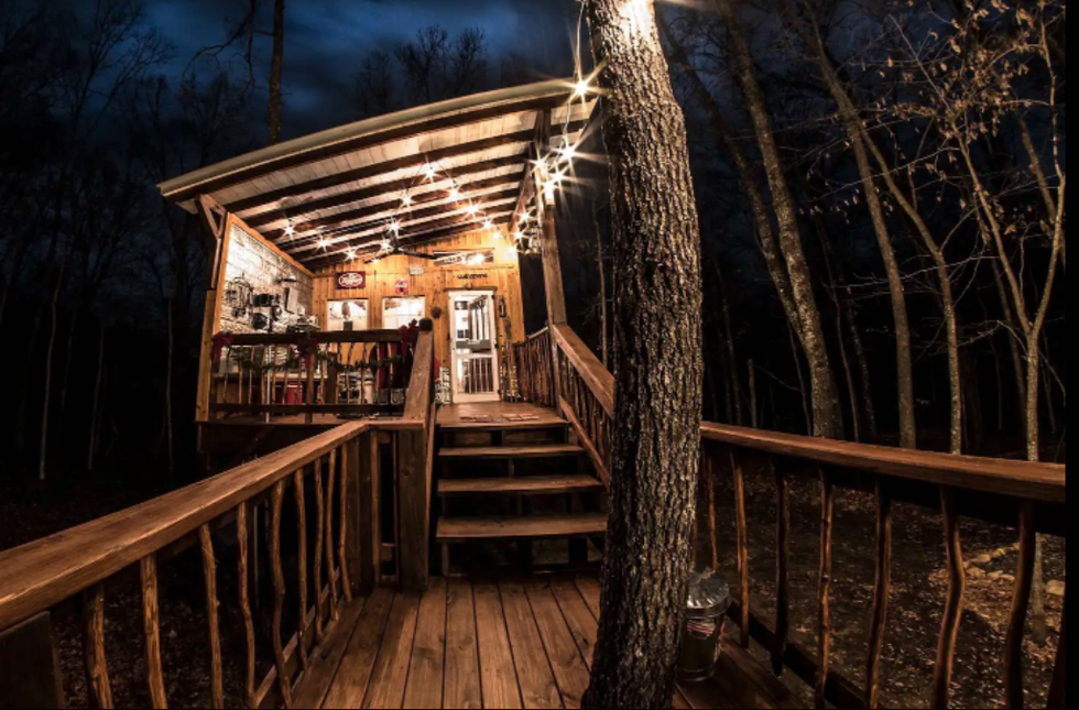 Glamping at Deer Camp.