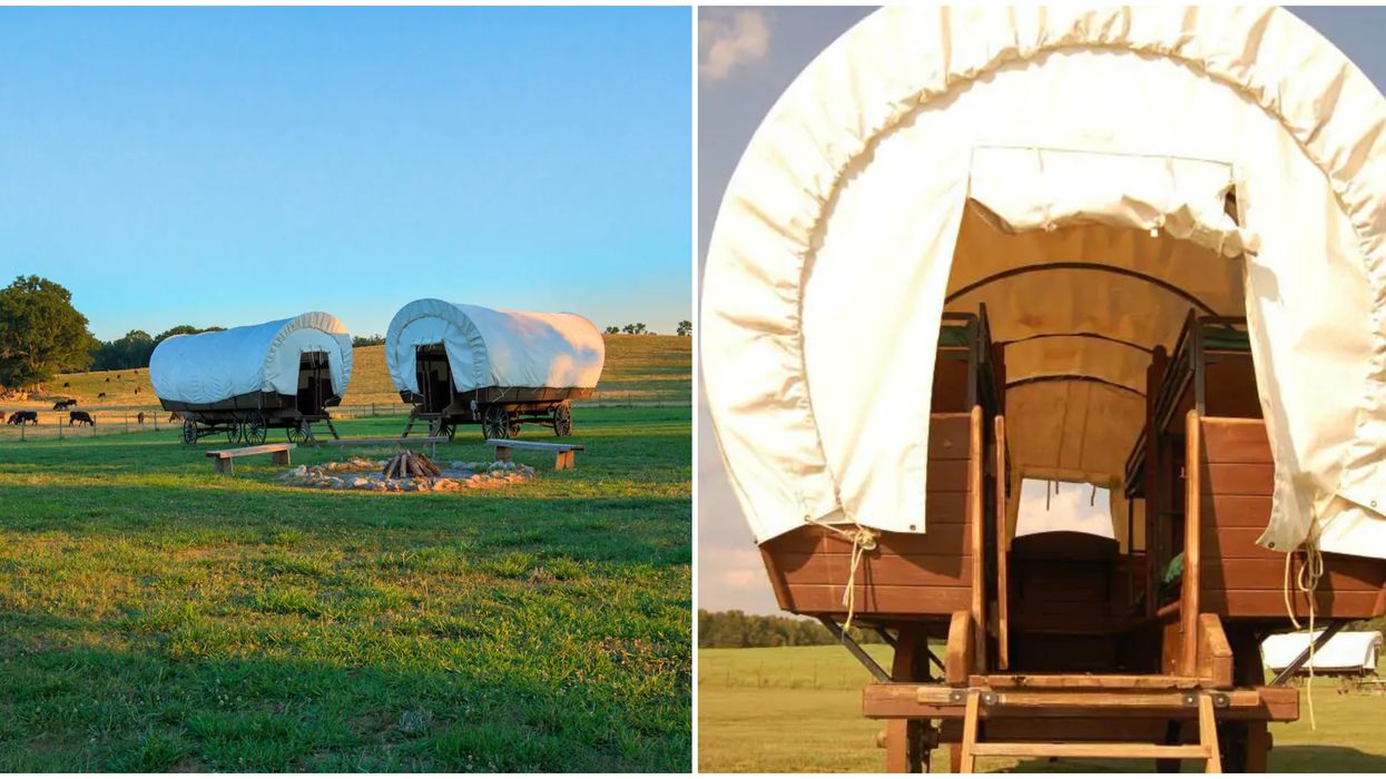 Glamping Wagon Rentals Near Atlanta Will Make You Feel Like You're In The Wild West