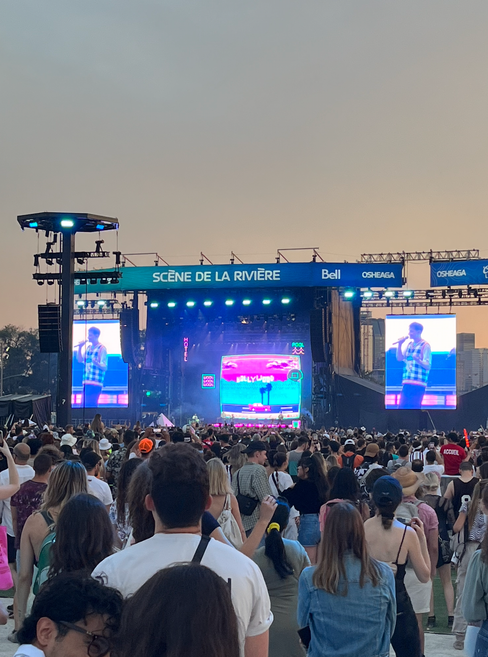Glass Animals \u00e0 Osheaga 2022.