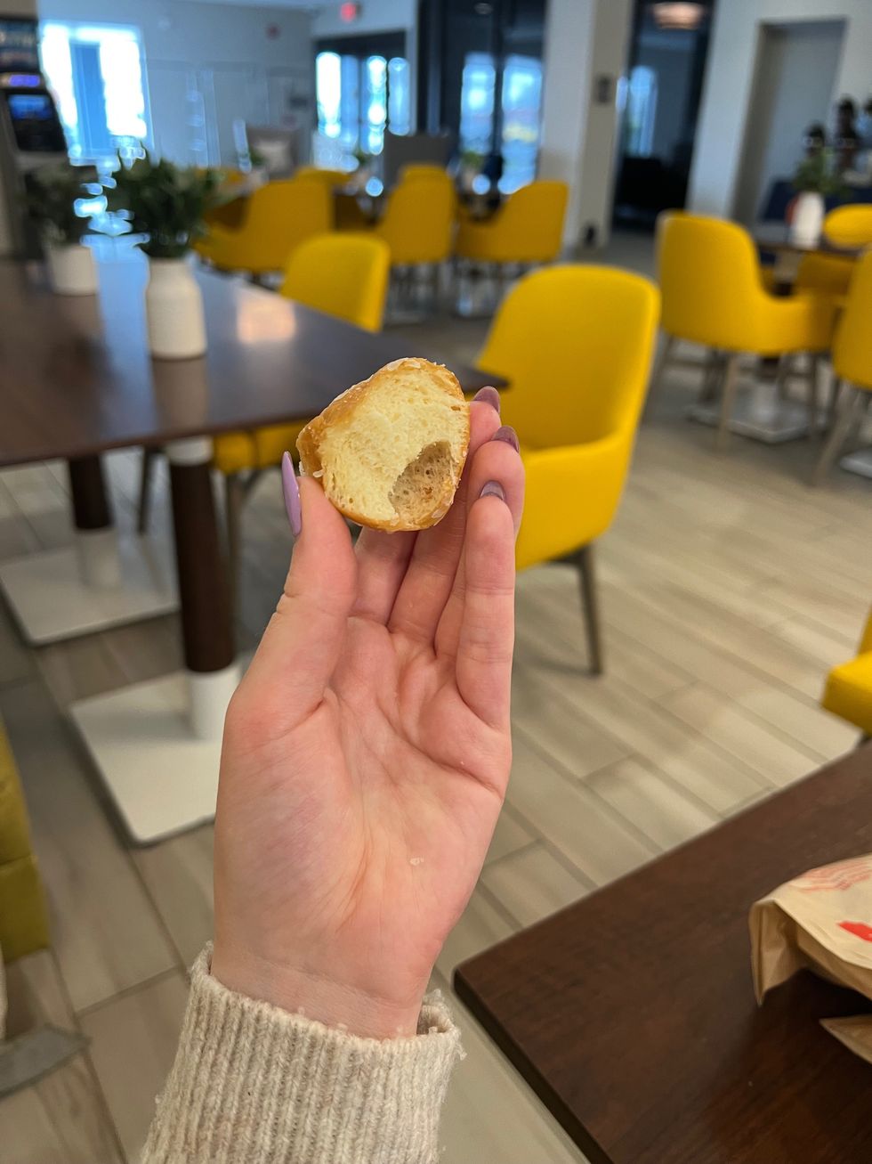 Glazed Munchkin from Dunkin'.