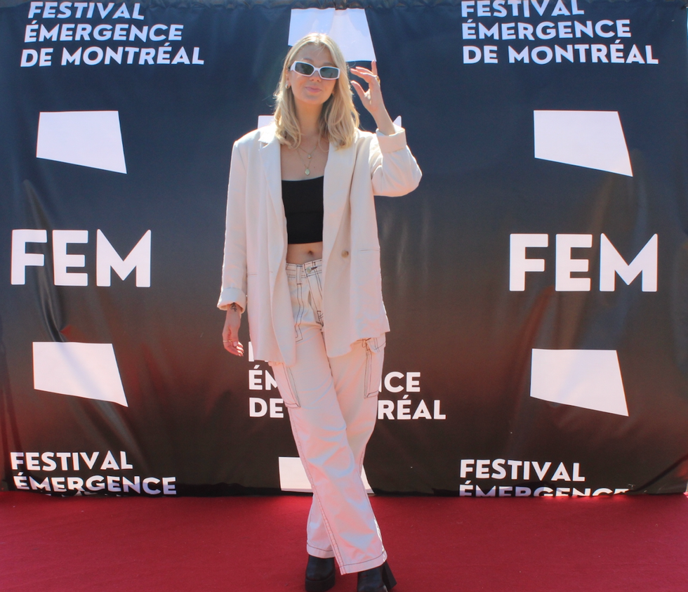 Gloria-Bella au festival \u00c9mergence.