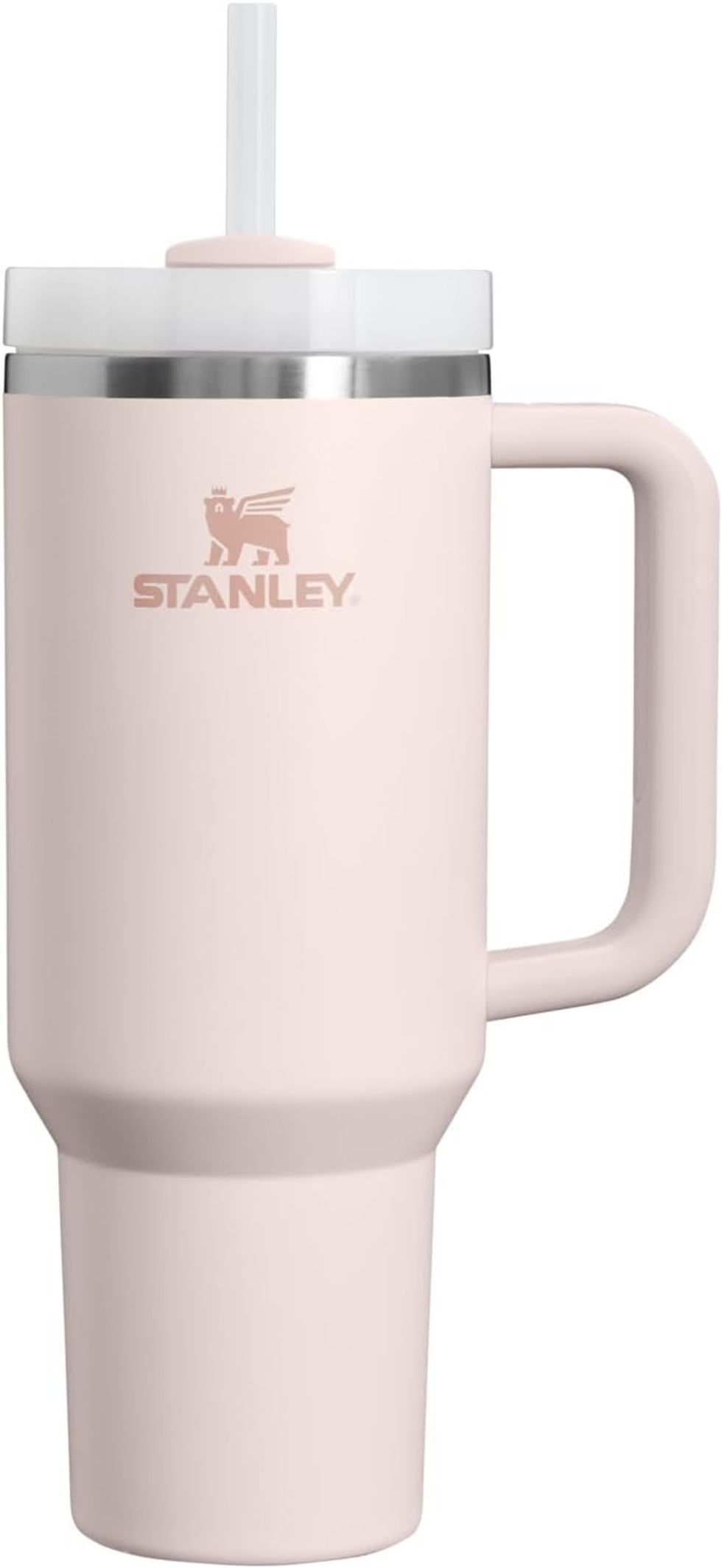 Gobelet Stanley Quencher H2.0 FlowState quartz rose sur le site d\u2019Amazon Canada.